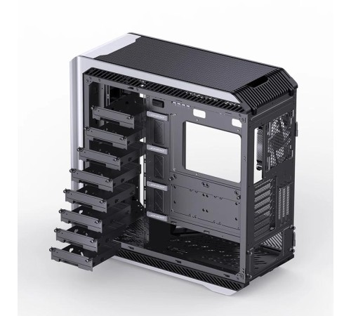 Корпус без блока питания/ Case JONSBO D500, Full-Tower, TG, 3x140mm ARGB, 2xUSB-A 3.2 + 1xUSB-C 3.2, E-ATX, ATX, mATX, mITX Silver Корпус без блока питания/ Case JONSBO D500, Full-Tower, TG, 3x140mm ARGB, 2xUSB-A 3.2 + 1xUSB-C 3.2, E-ATX, ATX, mATX, mITX Silver