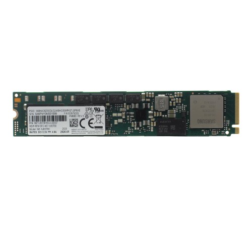 Твердотельный накопитель/ Samsung SSD PM983, 3840GB, M.2(22x110mm), NVMe, PCIe 3.0 x4, 3D TLC, R/W 3000/1400MB/s, IOPs 480 000/42 000, TBW 5466, DWPD 1.3 (12 мес.) Твердотельный накопитель/ Samsung SSD PM983, 3840GB, M.2(22x110mm), NVMe, PCIe 3.0 x4, 3D TLC, R/W 3000/1400MB/s, IOPs 480 000/42 000, TBW 5466, DWPD 1.3 (12 мес.)