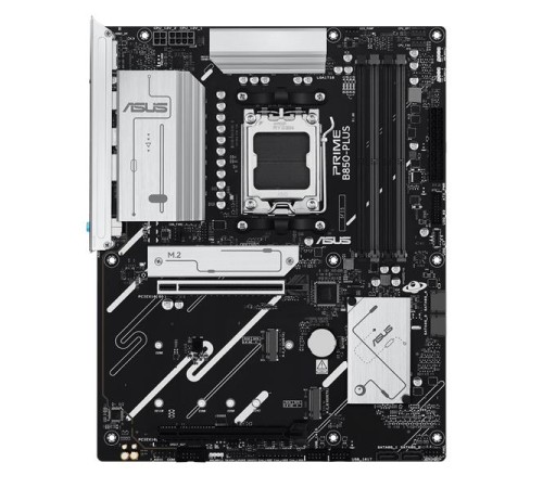 Материнская плата ASUS PRIME B850-PLUS, AM5, B850, 4*DDR5, 4*SATA, 3*M.2, 5*USB 3.2, 2*USB 2.0, Type-C, 5*PCIx16, DP+HDMI, ATX; 90MB1LC0-M0EAY0
