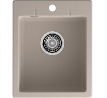 Кухонная мойка GRANFEST GRANFEST Мойка URBAN 240  1-чаша 400*490мм, монтаж: врезной, материал: кварц, цвет: песочный