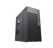 Корпус с блоком питания 450Вт./ Case Forza mATX, 450W, 2xUSB2.0+2xUSB3.0, Black, w/o FAN, 8 cm fan PSU, power cord