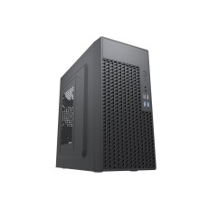 Корпус с блоком питания 450Вт./ Case Forza mATX, 450W, 2xUSB2.0+2xUSB3.0, Black, w/o FAN, 8 cm fan PSU, power cord