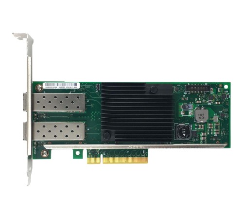 Сетевая карта/ Intel® Ethernet Converged Network Adapter X710-DA2, Dual SFP+ Ports, 10 GBit/s, PCI-E x8 (v3), VMDq, PCI-SIG* SR-IOV Capable, iSCSI, NFS Сетевая карта/ Intel® Ethernet Converged Network Adapter X710-DA2, Dual SFP+ Ports, 10 GBit/s, PCI-E x8 (v3), VMDq, PCI-SIG* SR-IOV Capable, iSCSI, NFS