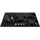 Газовая варочная панель ASKO/ Арт. 741476 Газовая варочная панель ASKO, 4 зоны,материал стеклокерамика,кольцо для вока-чугун,электроподжиг,конфорка Fusion ,цвет черный