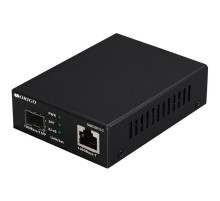 Медиаконвертер/ Медиаконвертер, 1000Base-T / 1000Base-X SFP