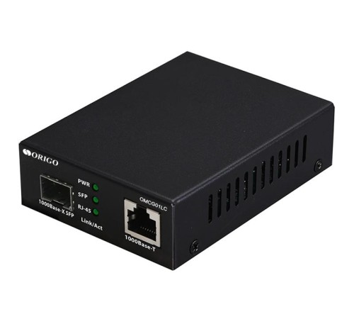 Медиаконвертер/ Медиаконвертер, 1000Base-T / 1000Base-X SFP