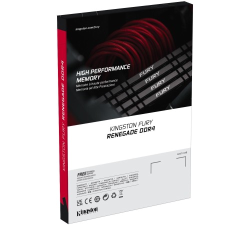 Память оперативная/ Kingston 8GB4000MHz DDR4 CL19DIMMFURYRenegadeBlack Память оперативная/ Kingston 8GB4000MHz DDR4 CL19DIMMFURYRenegadeBlack