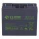 Батарея B.B. Battery серия BC, BC17-12, напряжение 12В, емкость 17Ач (разряд 20 часов), макс. ток разряда (5 сек.) 255А, макс. ток заряда 5.1A, свинцово-кислотная типа AGM, клеммы B1, ДxШxВ 181x76x166мм., вес 5.62кг., срок службы 5-7 лет/ B.B. Battery ser