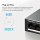 Коммутатор/ 6-Port 10/100Mbps Desktop Switch with 4-Port PoE+
