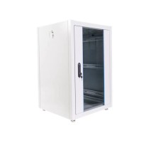 Шкаф ЦМО Шкаф телекоммуникационный напольный ЭКОНОМ 18U (600х800) дверь стекло, дверь металл