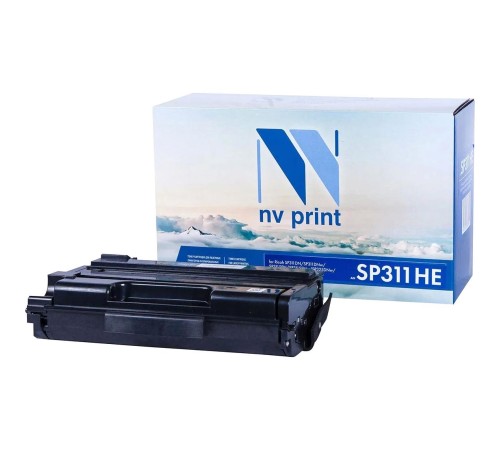 -/ Тонер-картридж NVP NV-SP311HE для Ricoh Aficio SP 311DN/ 311DNw/ 311N/ 311SFN/ 311SFNw/ 325DNw/ 325SFNw/ 325SNw (3500k)