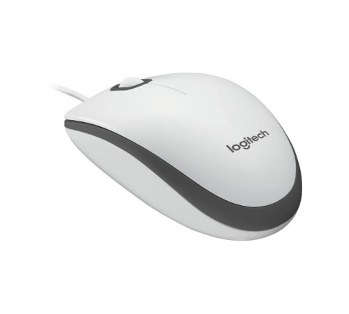 Мышь Logitech Mouse M100, White, USB, 1000dpi, [910-006764]
