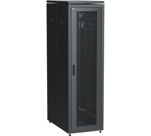 ITK LINEA N 42U 800х1000мм, шкаф серверный, перфориров. двери, черный ITK LINEA N 42U 800х1000мм, шкаф серверный, перфориров. двери, черный