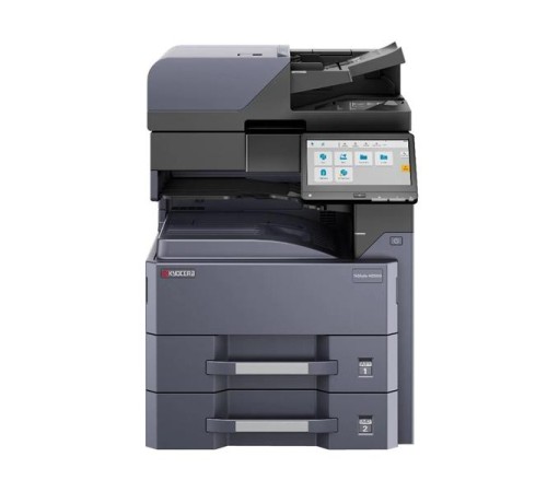 мфу Kyocera MZ4000i P/C/S, ч/б лазерный, A3, 40/21(A4/A3) стр/мин, 1200x1200 dpi, 2 Гб+32 Гб SSD, USB 2.0, Network, HyPAS, лоток 2*500 л., Duplex, без крышки/тонера