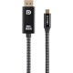 Кабель-адаптер/ Кабель-адаптер USB Type-Cm --> DP(m) 4K@120Hz 8K@60Hz, 1.8m Telecom <TCC020M-1.8M>