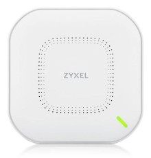 Точка доступа Точка доступа Zyxel NebulaFlex NWA210AX, WiFi 6, 802.11a/b/g/n/ac/ax (2,4 и 5 ГГц), MU-MIMO, антенны 4x4 , до 575+2400 Мбит/с, 1xLAN 2.5GE, 1xLAN GE, PoE, защита от 4G/5G, БП в комплекте