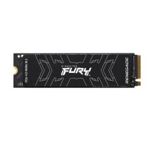 Твердотельный накопитель Kingston SSD 1TB SFYRSK/1000G Fury Renegade M.2 2280 PCIe 4.0 x4 NVMe R7300/W6000MB/s 3D TLC MTBF 2M 1,0PBW Retail Heatsink 1 year