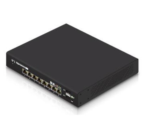Коммутатор Ubiquiti EdgeSwitch 8 Port, 150 W