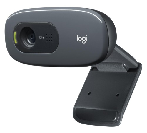 Веб-камера Logitech C270 (HD 720p/30fps, фокус постоянный, угол обзора 60°, кабель 1.5м) (арт. 960-000999, M/N: V-U0018) (Мятая упаковка) Веб-камера Logitech C270 (HD 720p/30fps, фокус постоянный, угол обзора 60°, кабель 1.5м) (арт. 960-000999, M/N: V-U0018) (Мятая упаковка)