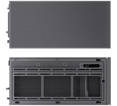 Корпус без блока питания/ Case JONSBO D41 MESH, Midi-Tower, TG, no fan, 1xUSB-A 3.2 + 1xUSB-C 3.2, ATX, mATX Black