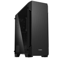Корпус ZALMAN S3 TG, ATX, BLACK, TEMPERED GLASS WINDOW, 2x3.5", 2x2.5", 2xUSB2.0, 1xUSB3.0, FRONT 2x120mm (существенное повреждение коробки)