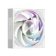 Кулер для корпуса/ Case Cooler PCCooler F7 X120 ARGB WH 3IN1 (120x120x28mm, 4-pin PWM, ARGB, 83CFM, 33.1dBA, 3000RPM, White, 3pcs)
