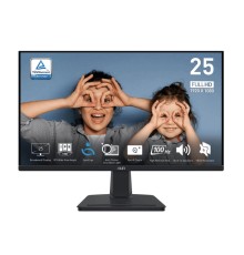 Монитор LCD PRO MP251 24.5'' 16:9 1920х1080(FHD) IPS, nonGLARE, 100 Hz, 300 cd/m2, H178°/V178°, 1300:1, 16.7M, 1ms, VGA, HDMI, Tilt, Speakers, 1Y, Black (Мятая упаковка)