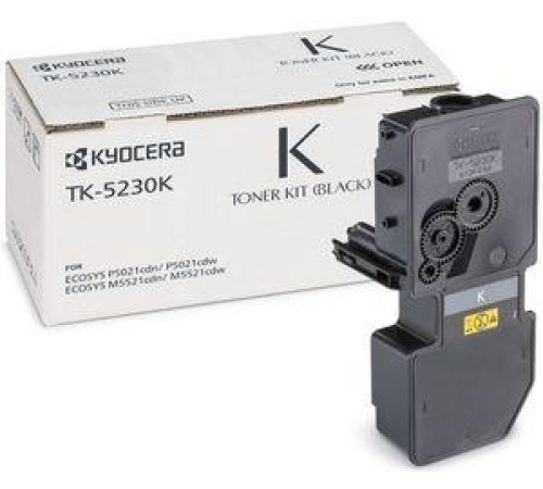 Kyocera Тонер-картридж TK-5230K для P5021cdn/P5021cdw/M5521cdn/M5521cdw чёрный (2600 стр.) Kyocera Тонер-картридж TK-5230K для P5021cdn/P5021cdw/M5521cdn/M5521cdw чёрный (2600 стр.)