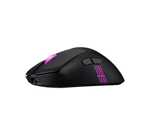 Мышь ASUS ROG KERIS II ORIGIN, 54g, Wired, 2.4GHz RF, Bluetooth 5.1, 42K DPI sensor, 5 Programmable Buttons, Black