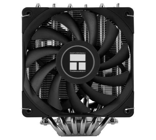 Кулер для процессора/ CPU Cooler Thermalright Royal Knight 120 SE (4-pin PWM, 155mm, Ni/Cu, 6x6mm, 2x120mm, 66.17CFM/59CFM, 25.6dBA/26.1dBA, 1500RPM/1800RPM, S: 1200, 1700, 1851, 115X, AM4, AM5, silver, black) Кулер для процессора/ CPU Cooler Thermalright Royal Knight 120 SE (4-pin PWM, 155mm, Ni/Cu, 6x6mm, 2x120mm, 66.17CFM/59CFM, 25.6dBA/26.1dBA, 1500RPM/1800RPM, S: 1200, 1700, 1851, 115X, AM4, AM5, silver, black)
