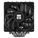 Кулер для процессора/ CPU Cooler Thermalright Royal Knight 120 SE (4-pin PWM, 155mm, Ni/Cu, 6x6mm, 2x120mm, 66.17CFM/59CFM, 25.6dBA/26.1dBA, 1500RPM/1800RPM, S: 1200, 1700, 1851, 115X, AM4, AM5, silver, black)