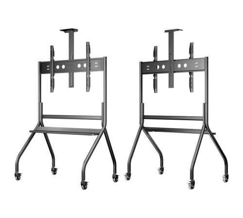ONKRON мобильная стойка для ТВ 60"-120", макс 150кг, наклонная, чёрная TS2080 ONKRON мобильная стойка для ТВ 60"-120", макс 150кг, наклонная, чёрная TS2080
