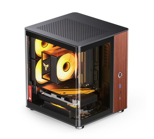 Корпус без блока питания/ Case JONSBO TK-0, Mini-Tower, no fans, 1xUSB-A 3.2 + 1xUSB-C 3.2, SFX PSU Support, mITX Black Корпус без блока питания/ Case JONSBO TK-0, Mini-Tower, no fans, 1xUSB-A 3.2 + 1xUSB-C 3.2, SFX PSU Support, mITX Black