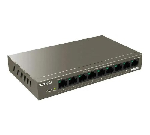 Коммутатор/ Коммутатор 9PORT 10/100/1000M POE TEG1109P-8-102W TENDA Коммутатор/ Коммутатор 9PORT 10/100/1000M POE TEG1109P-8-102W TENDA