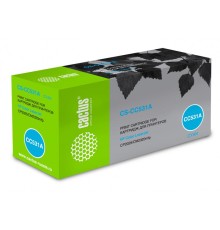 Картридж лазерный Cactus CS-CC531A CC531A голубой (2800стр.) для HP Color LaserJet CP2025/CM2320