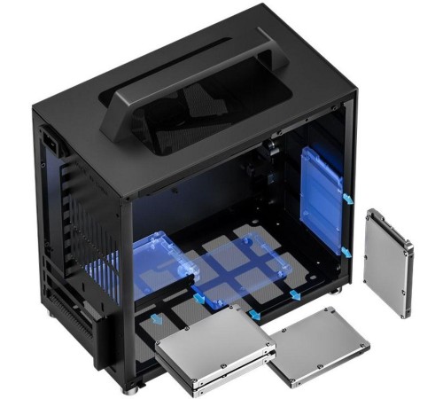 Корпус без блока питания/ Case JONSBO T8 PLUS, Mini-Tower, TG, 1x140mm, 1xUSB-A 3.2 + 1xUSB-C 3.2, mITX Black Корпус без блока питания/ Case JONSBO T8 PLUS, Mini-Tower, TG, 1x140mm, 1xUSB-A 3.2 + 1xUSB-C 3.2, mITX Black