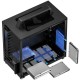 Корпус без блока питания/ Case JONSBO T8 PLUS, Mini-Tower, TG, 1x140mm, 1xUSB-A 3.2 + 1xUSB-C 3.2, mITX Black