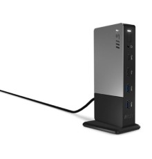 док-станция MSI USB-C Docking Station Gen 2 / 1xType-C(USB3.2Gen2/DP)/1xType-C USB3.2Gen2/2xType-A USB3.2Gen2/1xType-A USB2.0/1xHDMI2.1/1xDP/1xRJ45/1xComboJack/150W adapter