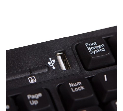 Клавиатура SVEN Standard 304  USB+HUB чёрная
