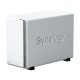 Системы хранения данных Synology QC 1,7GhzCPU/1Gb/RAID0,1/upto 2 HP HDD SATA(3.5')/2xUSB3.2/1xGbE/iSCSI/2xIPcam(upto 12)/1xPS/1YW (DS223j) repl DS220j