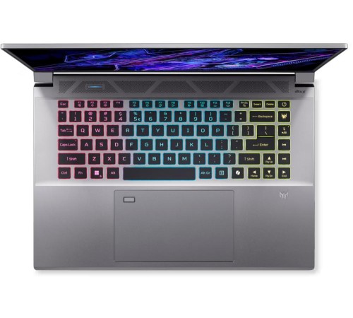 Ноутбук/ ACER Predator Triton Neo 16 PTN16-51-72K6 16"(2560x1600 (матовый) IPS)/Intel Core Ultra 7 155H(1.4Ghz)/16384Mb/1024PCISSDGb/noDVD/Ext:nVidia GeForce RTX4060(8192Mb)/Cam/BT/WiFi/65WHr/war 1y/2.4kg/Silver/Win11Home Ноутбук/ ACER Predator Triton Neo 16 PTN16-51-72K6 16"(2560x1600 (матовый) IPS)/Intel Core Ultra 7 155H(1.4Ghz)/16384Mb/1024PCISSDGb/noDVD/Ext:nVidia GeForce RTX4060(8192Mb)/Cam/BT/WiFi/65WHr/war 1y/2.4kg/Silver/Win11Home