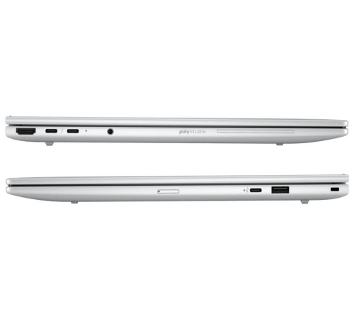Ноутбук HP EliteBook 8 G1i 16 Intel Core Ultra7-255U,16" WUXGA (1920x1200) IPS 300cd AG,16Gb DDR5-5600MHz(1),512Gb SSD NVMe,Al Case,62Wh,FPS,ENG\RU Kbd Backlit,1.69kg,Silver,1y,Win11Pro