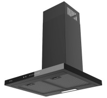 Вытяжка KORTING/ Вытяжка KORTING, купольная, 60 см, 950 м3/ч, слайдерное управление, таймер, LED освещение, функция Clean Air, угольный фильтр KIT 0281 (опция), уровень шума 54 дБ, цвет черное стекло