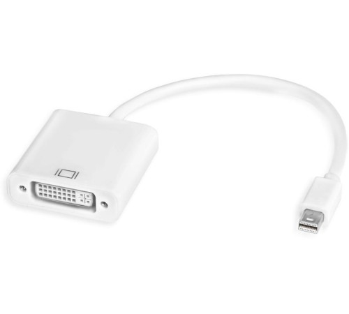 Greenconnect Адаптер-переходник Apple mini DisplayPort 20M > DVI 24+5F, GCR-MDP2DVI Greenconnect Адаптер-переходник Apple mini DisplayPort 20M > DVI 24+5F, GCR-MDP2DVI