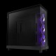 Корпус без блока питания/ Case NZXT H6 Flow RGB (2023), Midi-Tower, TG, 3x120mm RGB, 2xUSB-A 3.2 + 1xUSB-C 3.2, ATX, mATX, mITX Black