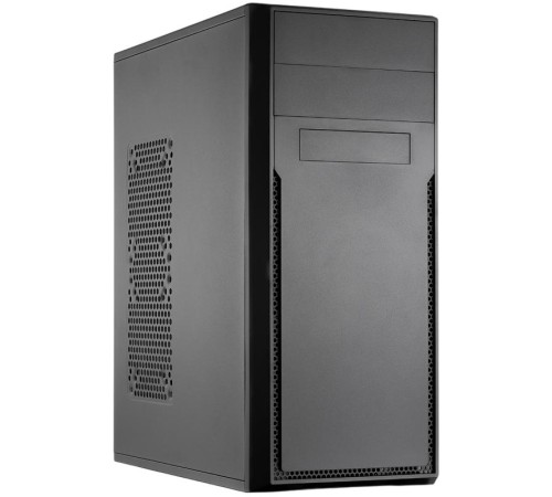 Корпус без блока питания/ Case Foxline FL-302, ATX, 2x5.25EXT, 1x3.5EXT, 4x3.5INT, 2xUSB2.0, HDA, w/o FAN, w/o PSU, NO pwr cord