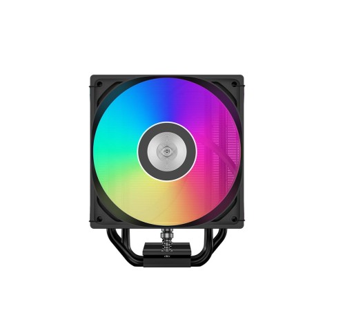 Кулер для процессора/ CPU Cooler PCCooler RT500 Digital ARGB BK (240W, 4-pin PWM, LED temp., 152mm, Al/Cu, 5x6mm, ARGB, 1x120mm, 73.32CFM, 34.9dBA, 2200RPM, S: 1851/1700/1200/115X, AM5/AM4, black) Кулер для процессора/ CPU Cooler PCCooler RT500 Digital ARGB BK (240W, 4-pin PWM, LED temp., 152mm, Al/Cu, 5x6mm, ARGB, 1x120mm, 73.32CFM, 34.9dBA, 2200RPM, S: 1851/1700/1200/115X, AM5/AM4, black)