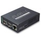 GT-1205A медиа конвертер/ 1-Port 10/100/1000Base-T - 2-Port Gigabit SFP Switch/Redundant Media Converter