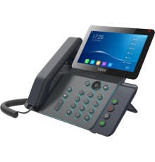 SIP-Телефон Fanvil V67, 20 SIP-акк., 7", 1024x600 Цвет. экран, POE, БП в комп., 2x1 Gbps, Wi-Fi, BT 4.2
