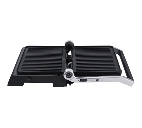 Гриль KORTING/ Гриль KORTING, мощность 2000 Вт, сенсорное управление, цветной дисплей, 10 автоматических программ, раздельная регулировка температуры верхней и нижней панелей, температура от 90 до 230 градусов, таймер, цвет черный